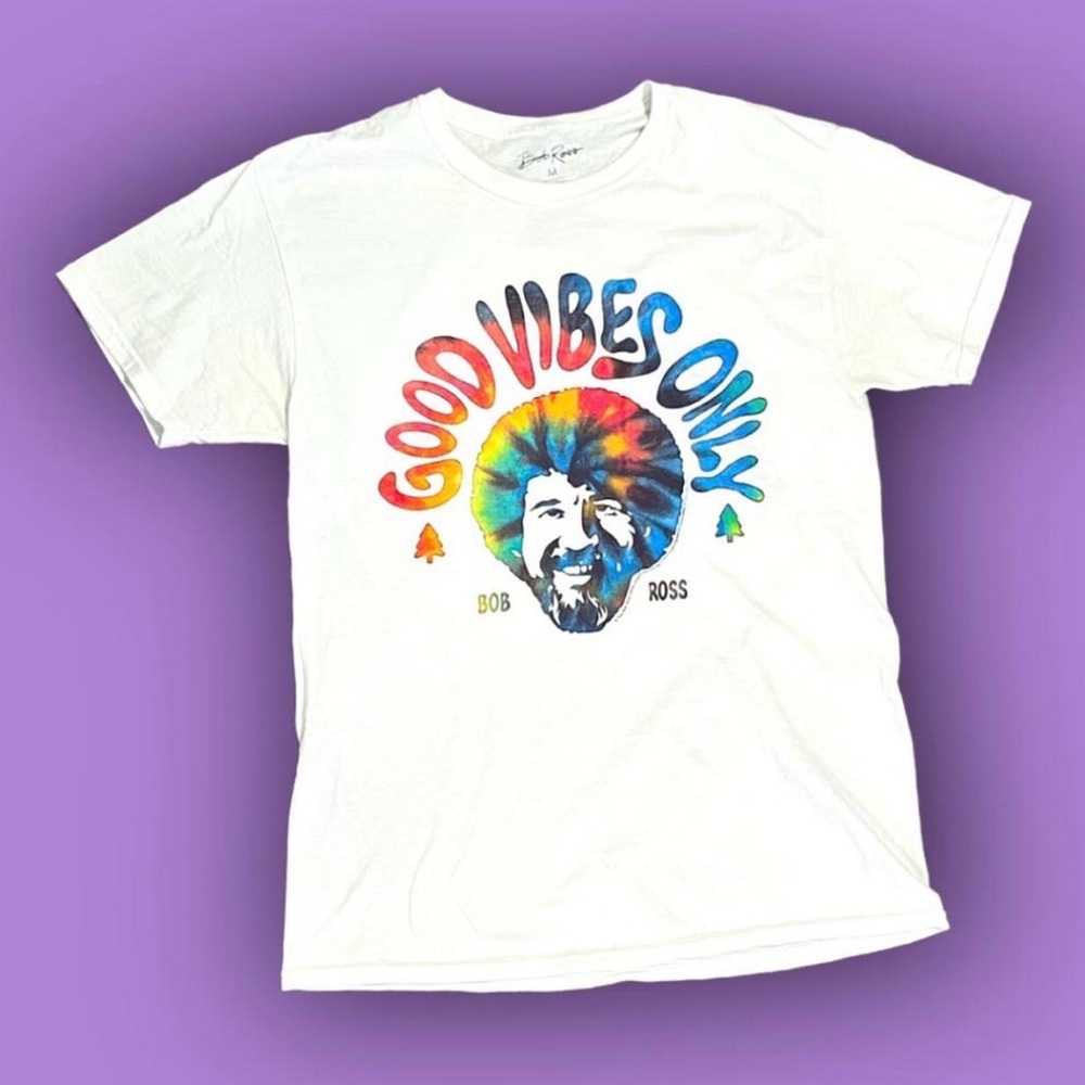 'Good Vibes Only' White T-Shirt